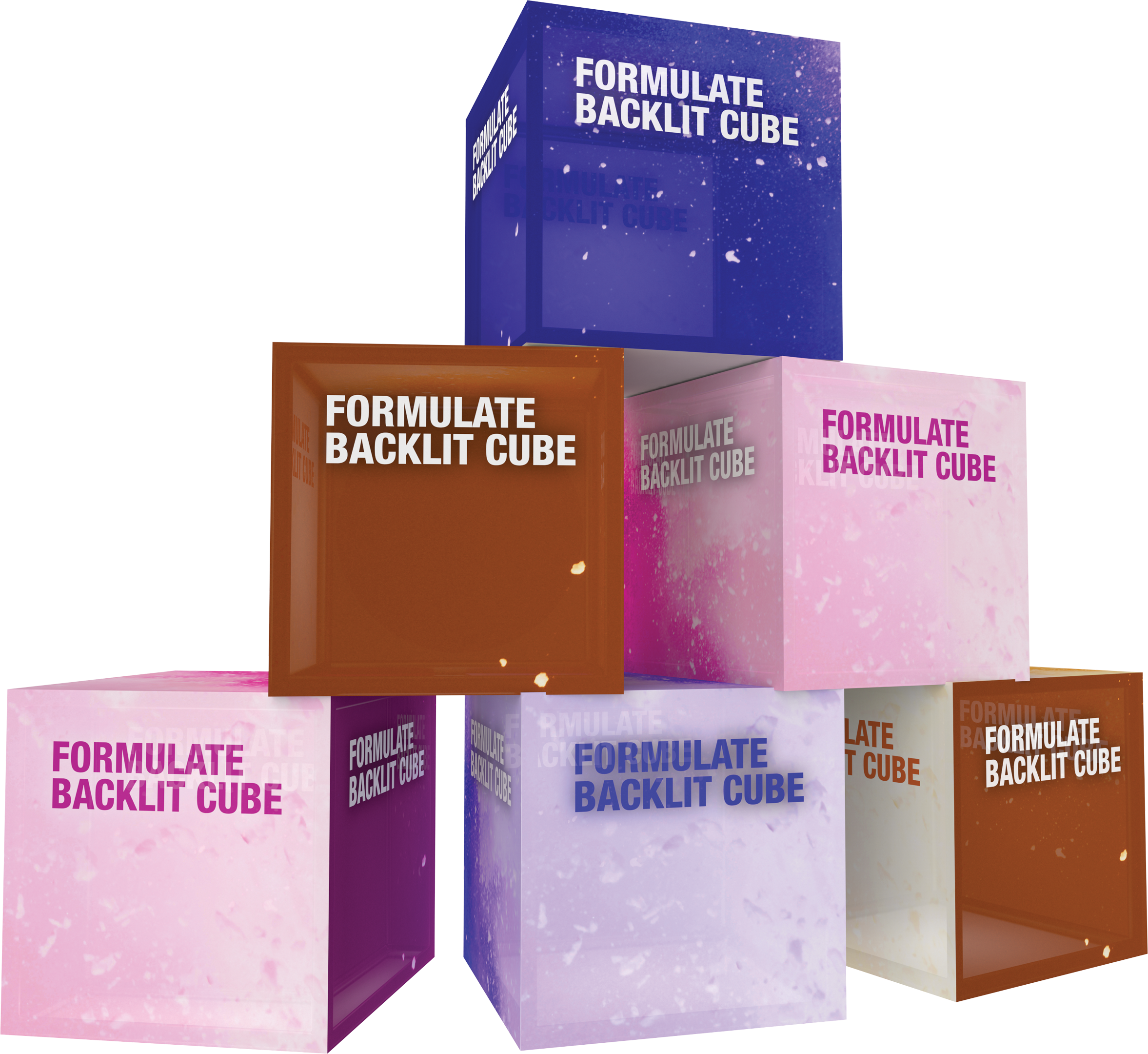 Formulate Backlit Cube