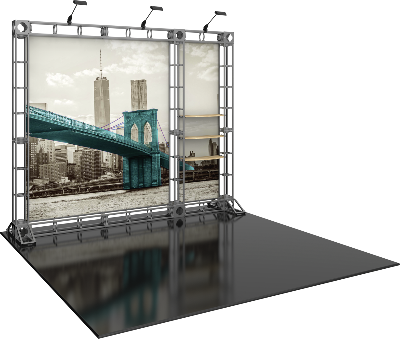 Hercules 08 Orbital Express Truss 10ft Modular Backwall