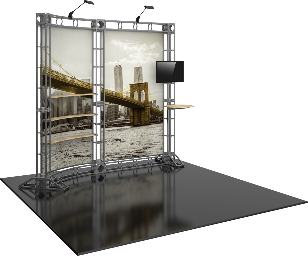 Hercules 10 Orbital Express Truss 10ft Modular Backwall