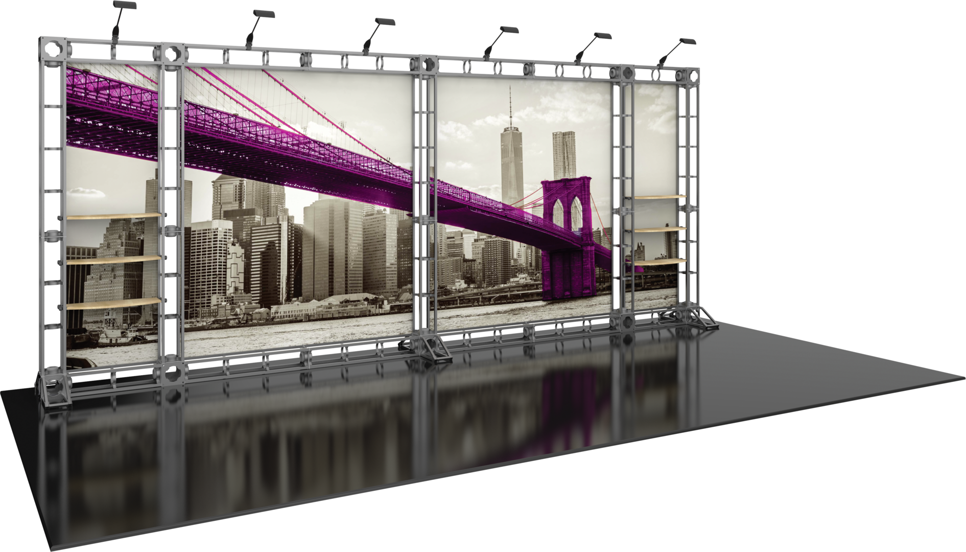 Hercules 12 Orbital Express Truss 20ft Modular Backwall