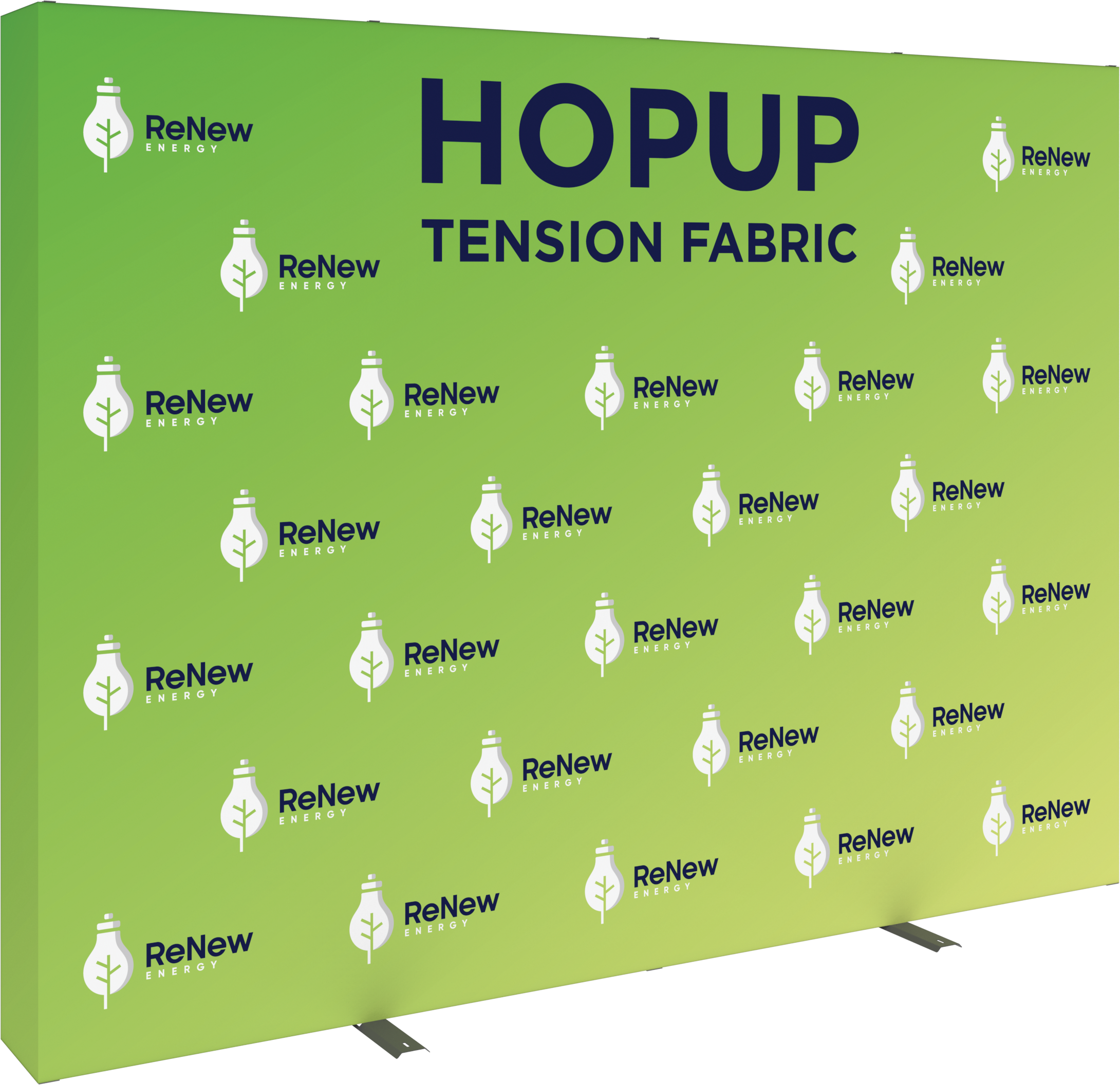 Hopup 10ft Straight Full Height Tension Fabric Display