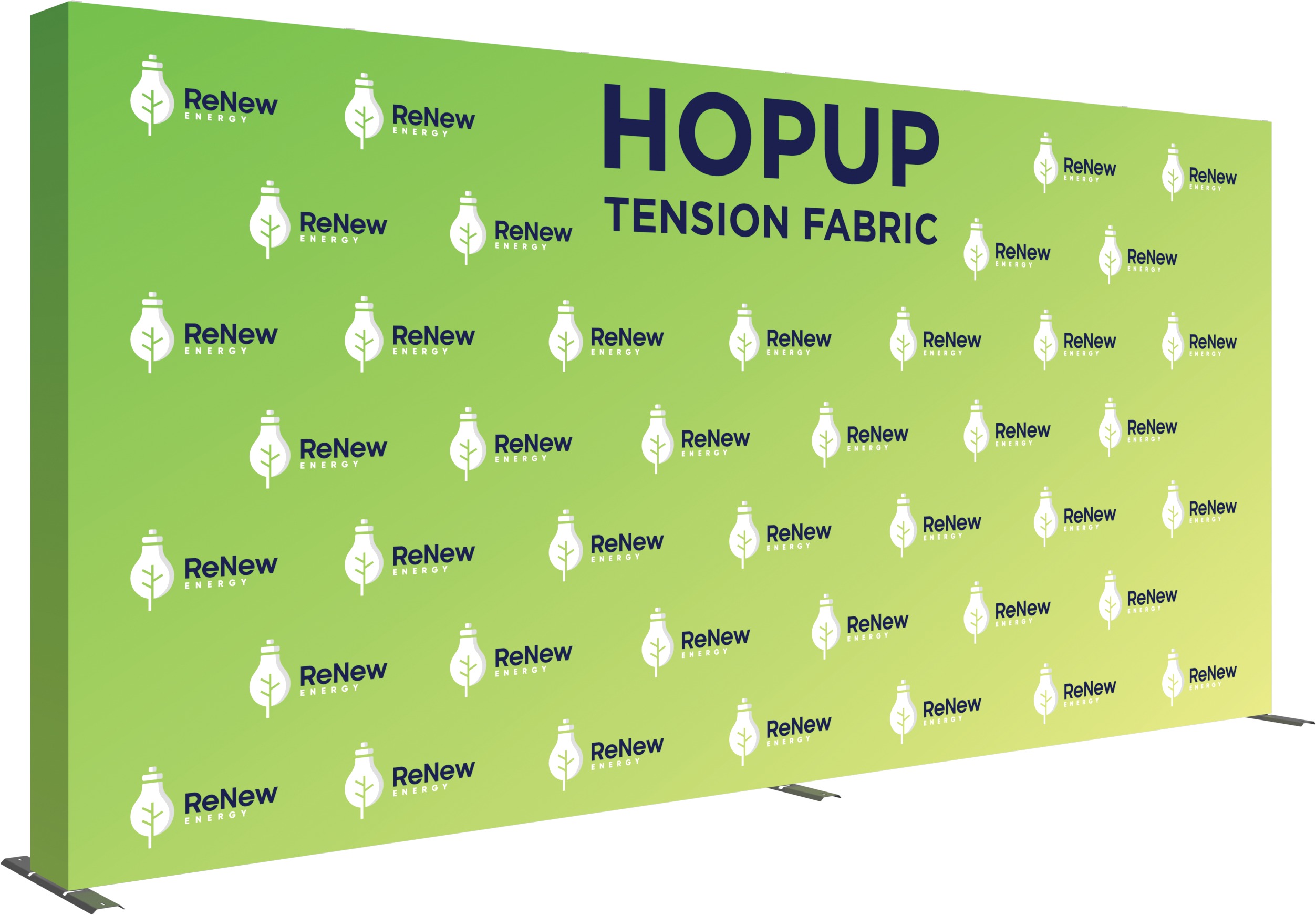 Hopup 15ft Straight Full Height Tension Fabric Display