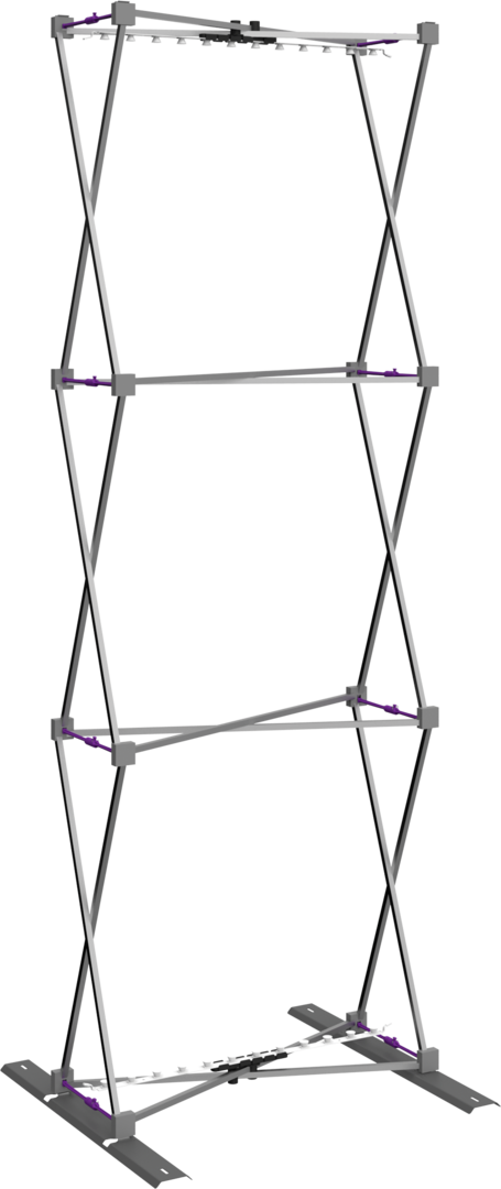 Hopup 2.5ft Straight Full Height Display Lighting Kit