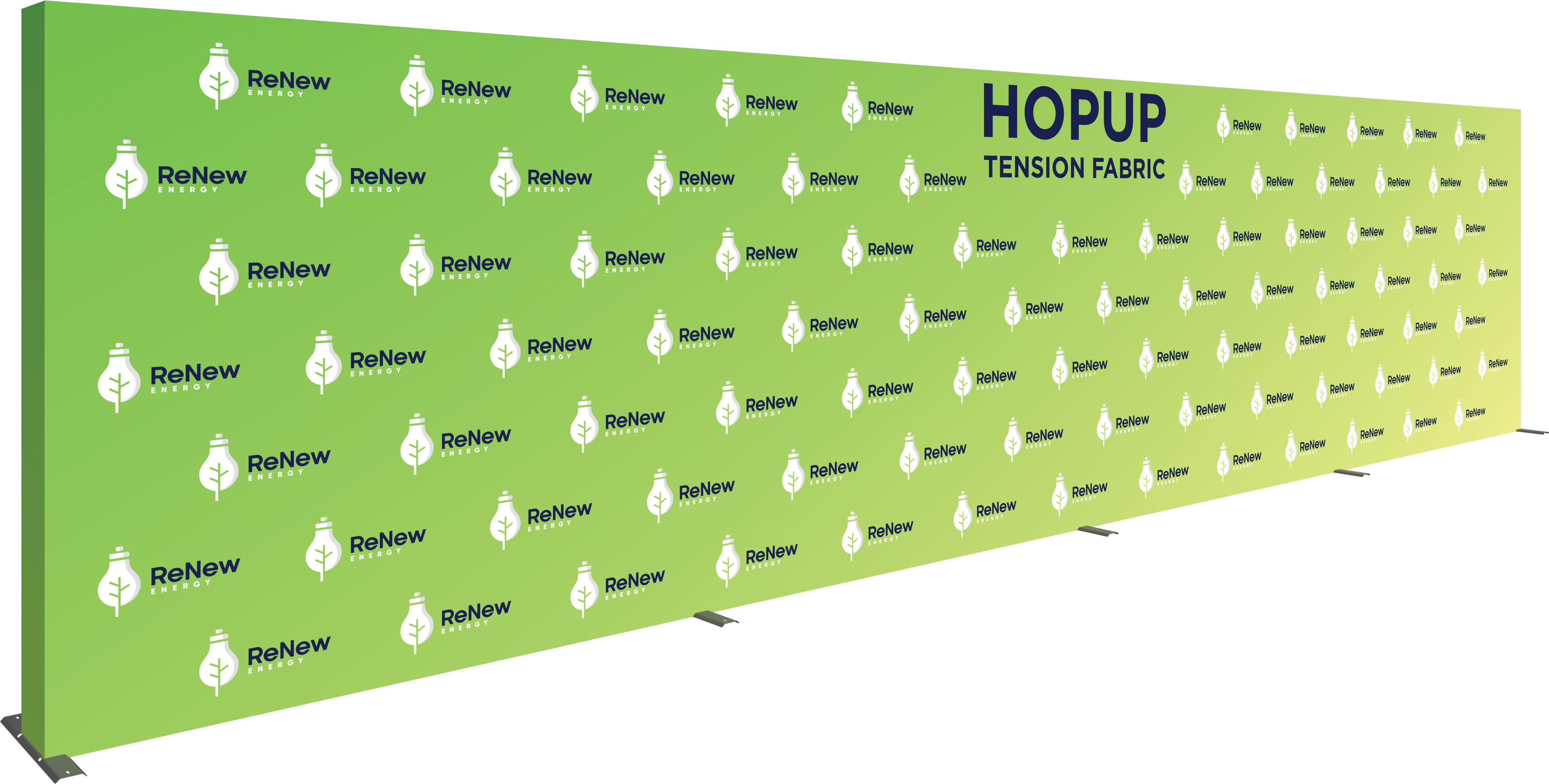 Hopup 30ft Straight Full Height Tension Fabric Display