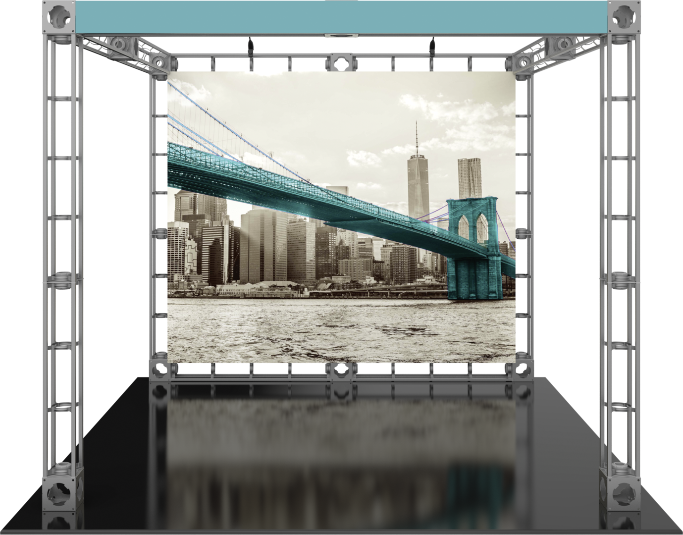 Luna 1 Orbital Express Truss 10ft Modular Exhibit