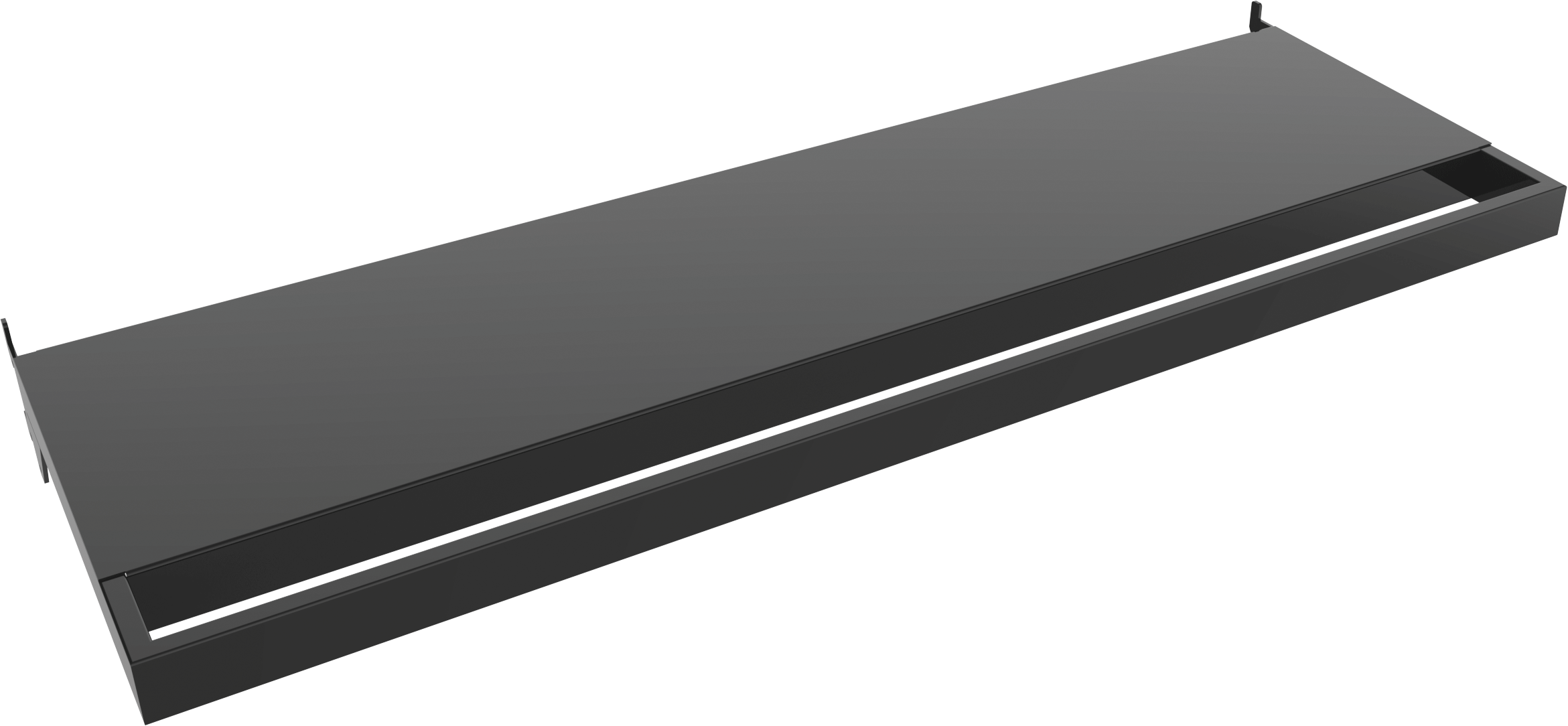 MODify 36"W x 12"D Shelf with Hang Bar