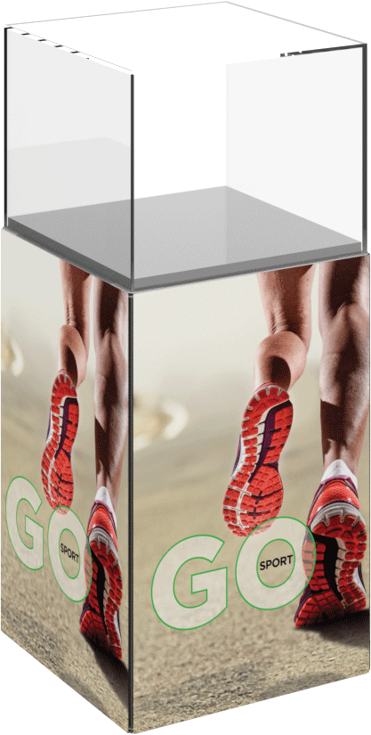 MODify Pedestal 01 with Acrylic Top