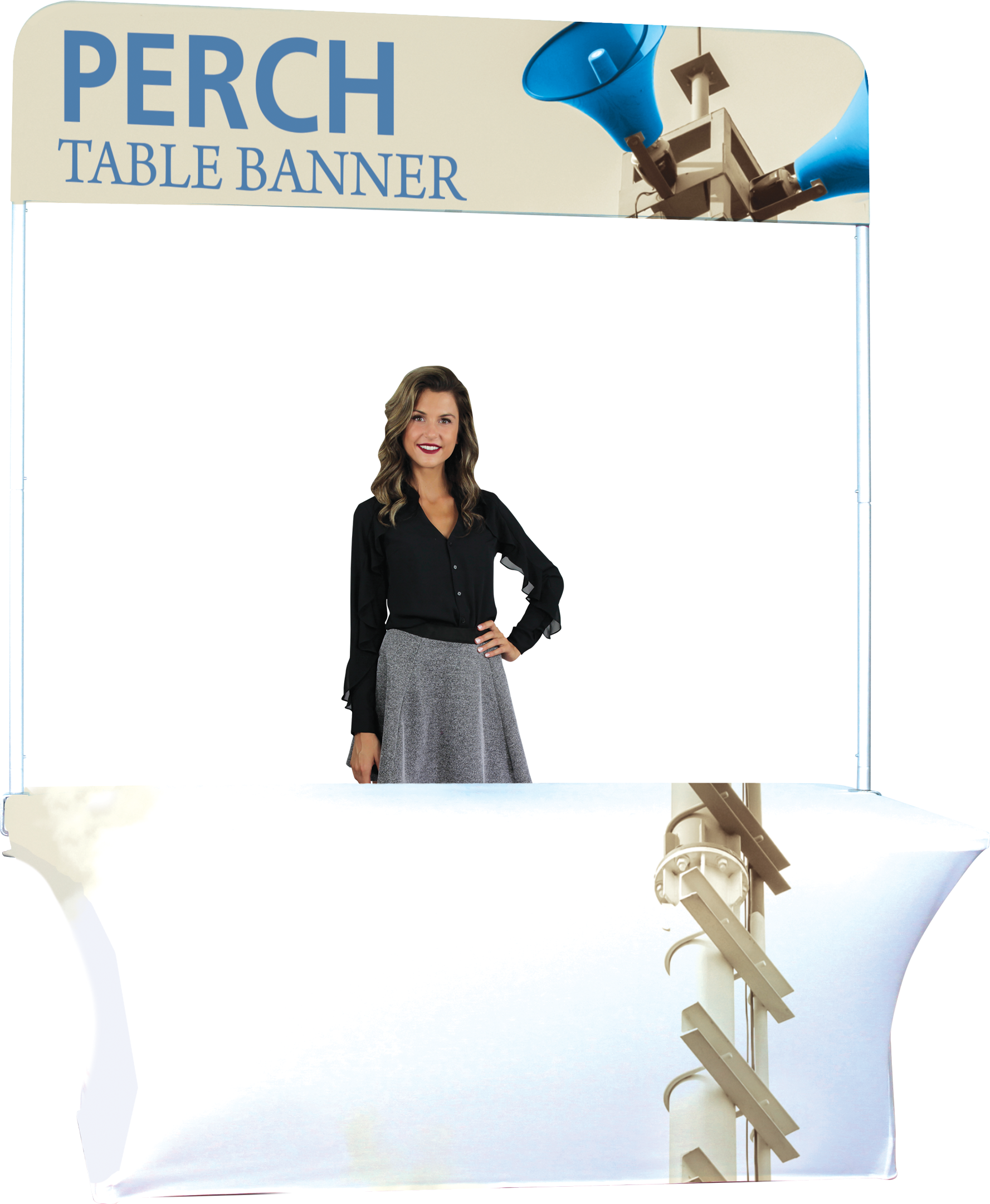 Perch 8ft Table Pole Banner