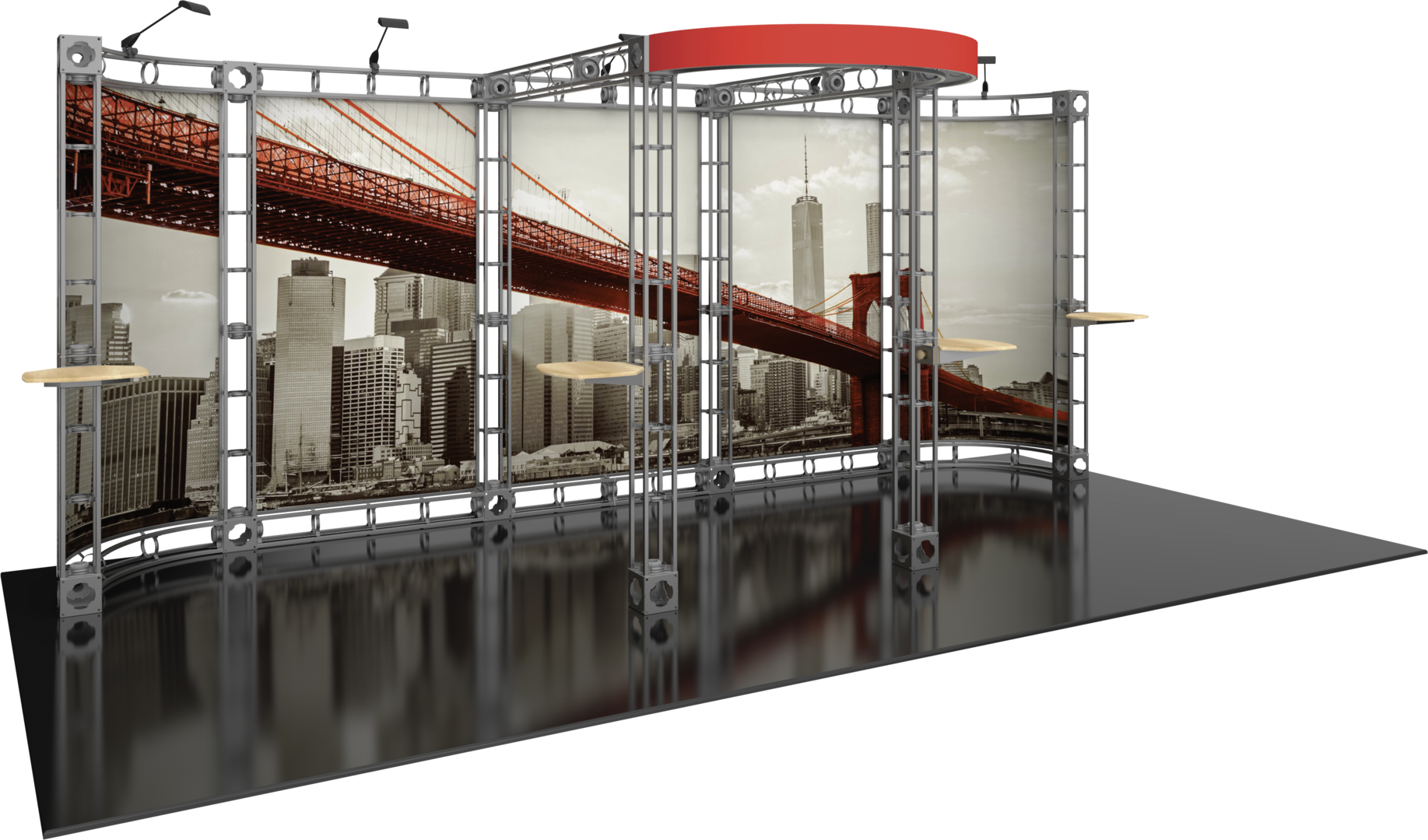 Polaris Orbital Express Truss 20ft Modular Exhibit
