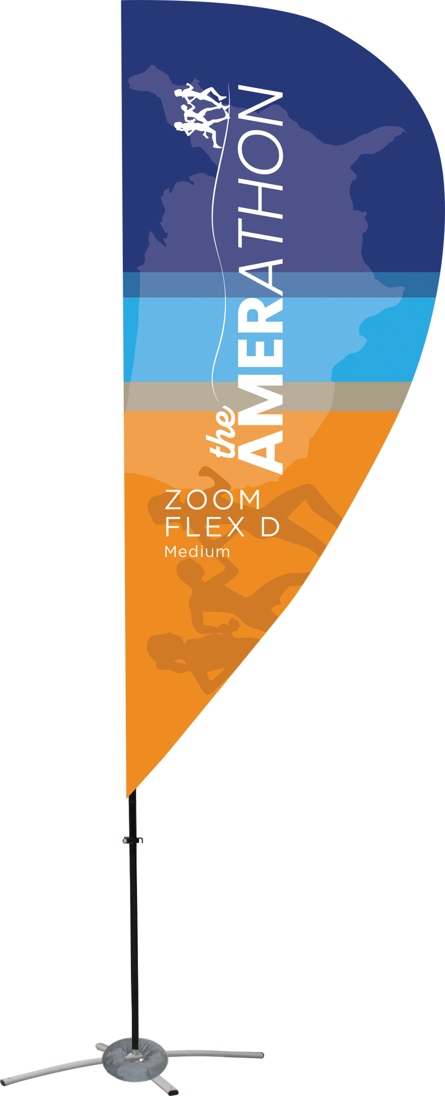 Zoom Flex D-Shaped Flag Medium