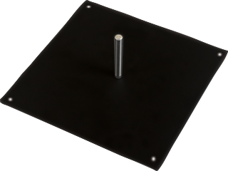 Zoom Flex Flag Steel Square Base